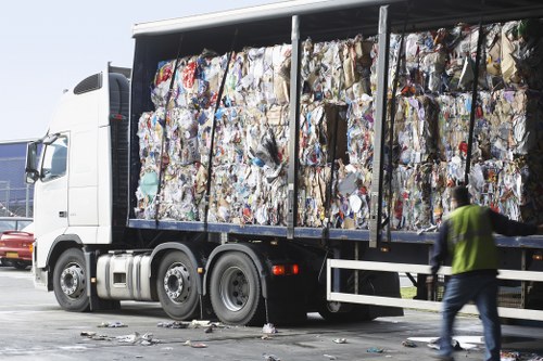 Customer using skip hire in Eltham
