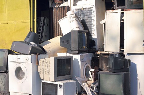 Various types of recyclable materials sorted